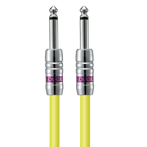 Providence LE501 Shielded Cable, 3m, S/S Plug (Straight/Straight), Yellow