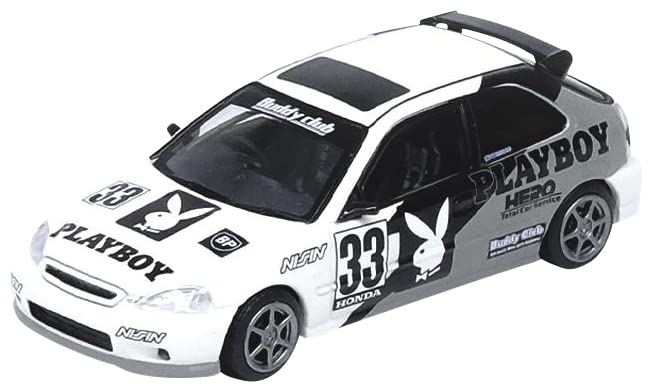 

Inno Models Honda Civic PLAYBOY Finished Product 1/64 TYPE-R (EK9) IN64-EK9-PB