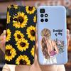 Redmi 10 Case Stylish Sunflower Daisy Cover Case For Xiaomi Redmi 10 Redmi10 Phone Cases 6.5'' Soft TPU Fundas Shockproof Bumper