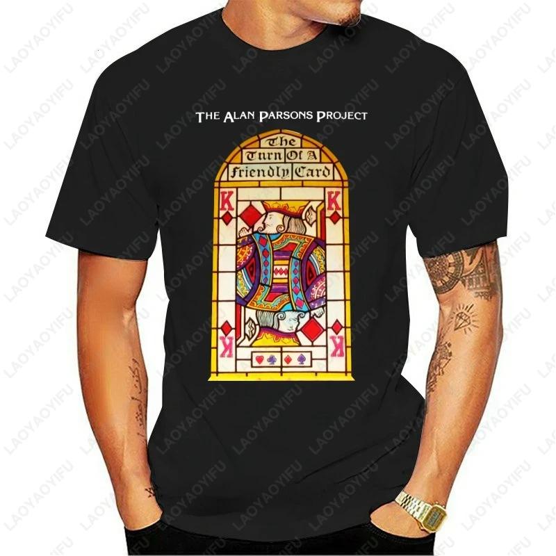 

Alan Parsons Project Turn On Your Friendly Card Graphic T - Shirts Summer Women Men Fashion Vintage Cool Cotton Camisetas Top... S разноцветный