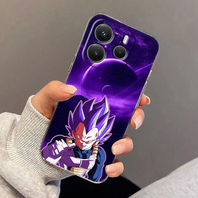 Super Vegeta Ultra Ego Case For Redmi Note 15 14 13 12 11 10 Pro Plus 5G Dragons Balls Cover For Redmi 15C 15 14C 13C Phone Case