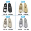 LHD, comutator de control al ferestrei ușii din față a mașinii, capac ornamental al panoului cadru exterior pentru BMW Seria 7 F01 F02 730 735 740 745 750 760