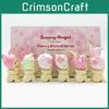 Sakura Sitting Series Cherry Blossom Collectible Toy Cake Car Decorations