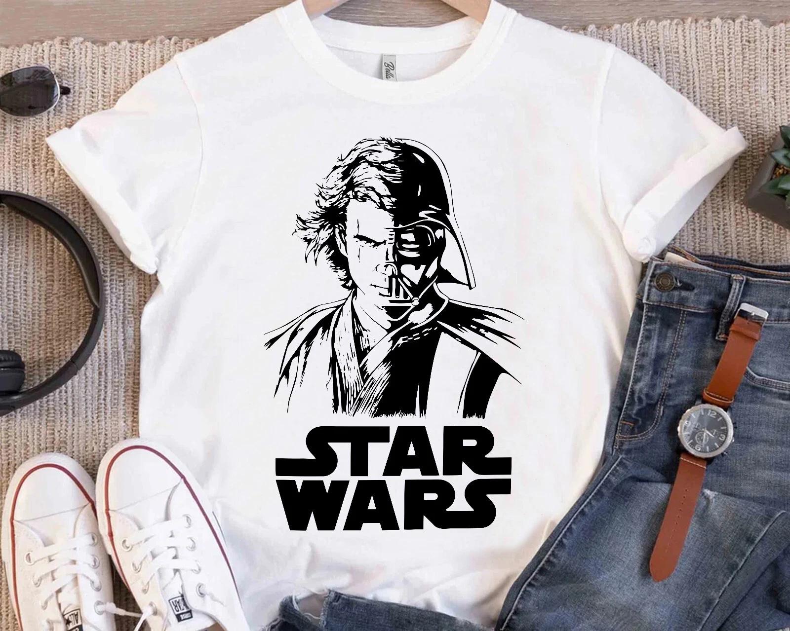 Star Wars Anakin Skywalker Darth Vader Portrait Unisex Adult Kid Tee 320111018 2XL