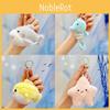 Animals Plush Marine Keychain Turtle Shark Pendant Pressable Decoration Sound