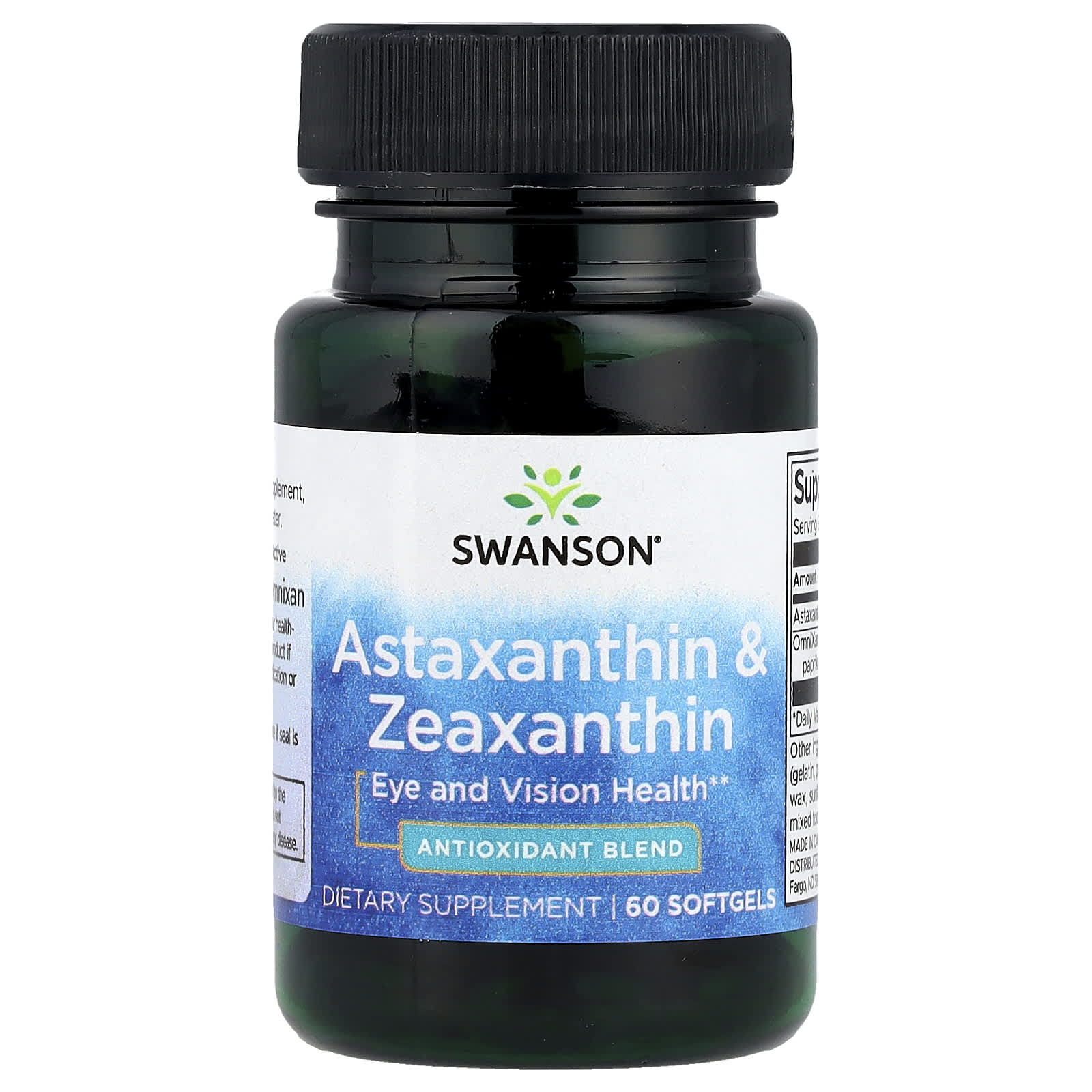 

Astaxanthin & Zeaxanthin, 60 Softgels