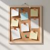 40Pcs Wooden Push Pins Flat Top Round Head Thumbtacks Decorative Cork Board Bulletin Board Map Pins for Hanging Photos Documents
