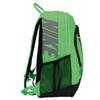 Nike Polyester Backpack Regular Unisex Black/Green Casual BA4883-330