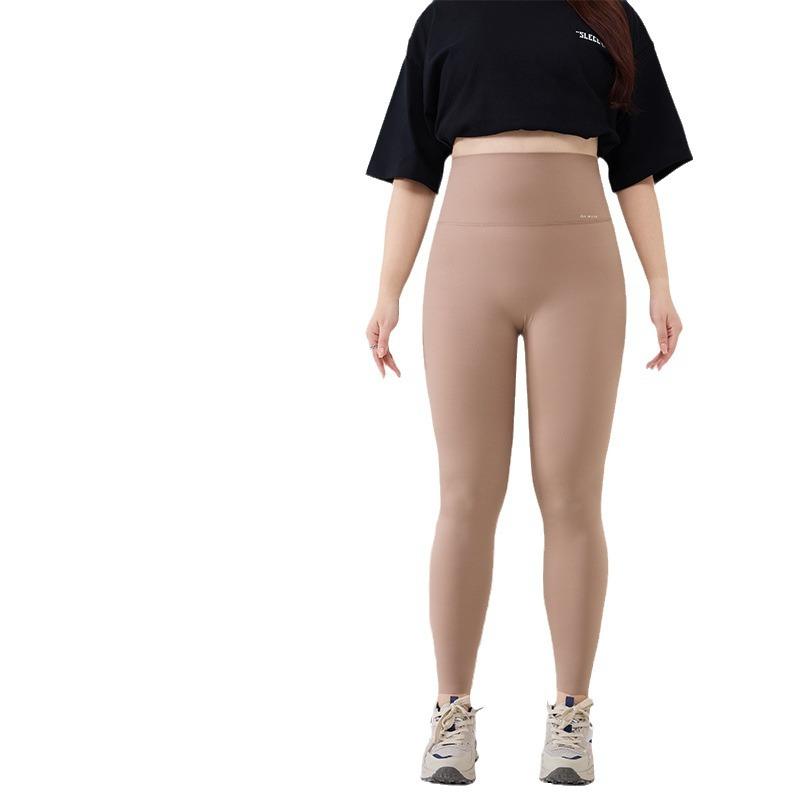 

Женская одежда для улицы Весна Лето Тонкие Серые С высокой талией Контроль живота Йога Теплые брюки Зима На флисовой подкладке 3XL