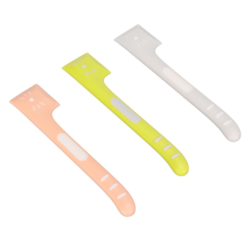 3pcs Pet Food Can Spoons Multifunction Dishwasher Safe Dog Canned Spoon with Long Handle