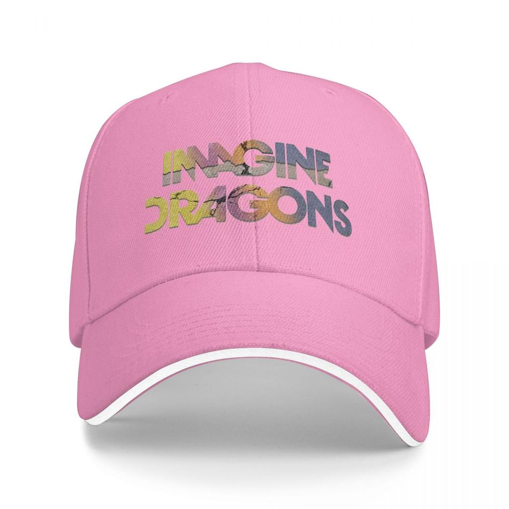 Imagine Dragons Rockband Baseballkepsar Snapback Basebollkepsar Andningsbara Casual Keps Utomhus för Män Och Kvinnor
