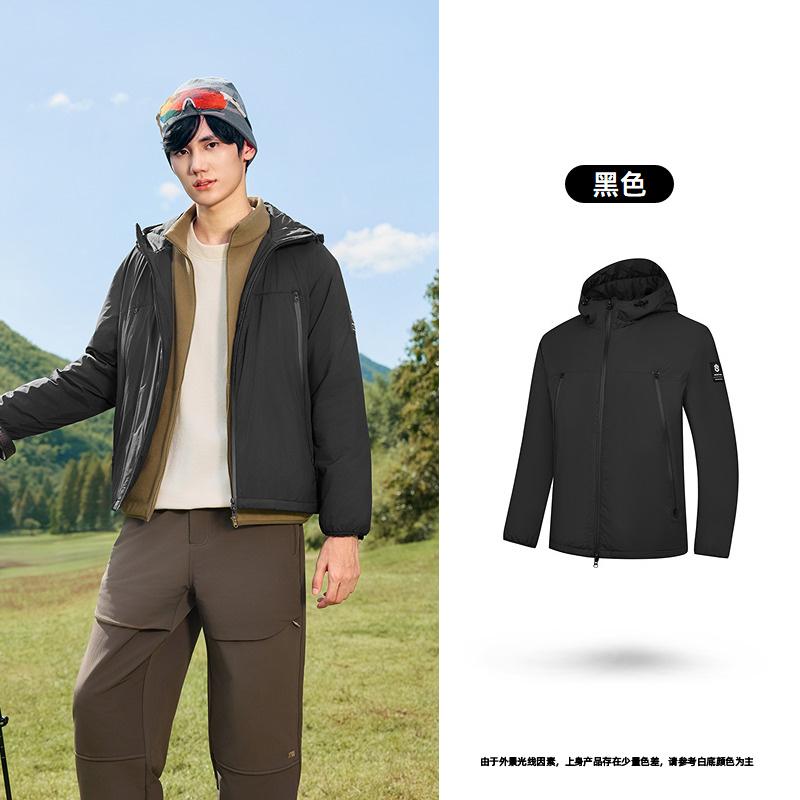 Gold Label P Cotton | Jordan Cotton Jacket Men's New Anti Splashing, Anti Static, Wind resistant Outdoor Mountaineering Coat