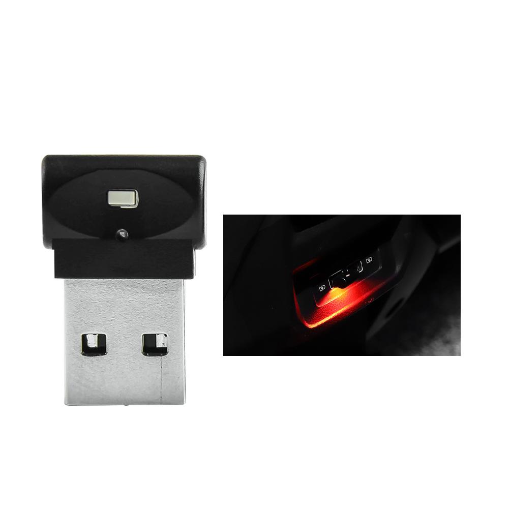 Car USB Interior Ambient Atmosphere Light Foot Lamp LED Signal Lights Auto Reading Lamp Decorations