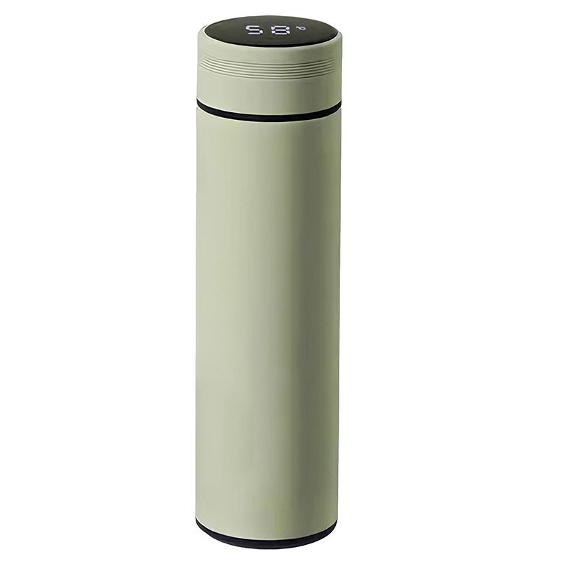 Intelligence Thermos Cup 480ml Vacuum Flasks Portable Stainless Steel Thermos Cup Water Bottle Travel Tea Mug Office Thermos Cup