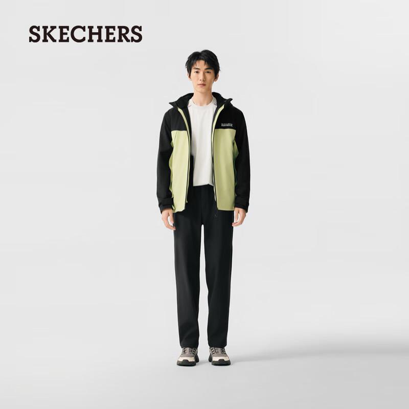 Skechers Men's Fleece-Lined Casual Water-Repellent Straight-Leg Pants 2.0