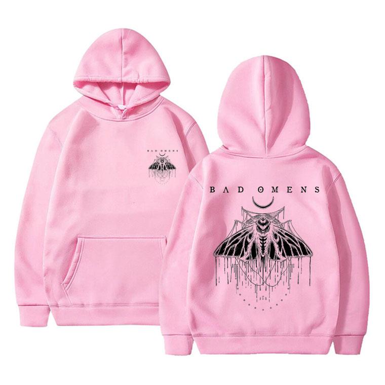 Bad Omens Band Graphic Hoodie Autumn Winter Men Women Vintage Oversized Sweatshirt Man Rock Punk Gothic Streetwear Male Hoodies