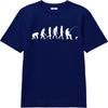 Soft Big Size Tee Unisex Oneck Tshirt Plus Size Evolution Of Unisex To Fisherunisex Classic Male Teeshirt Trendy Tshirt Streetwear Tee