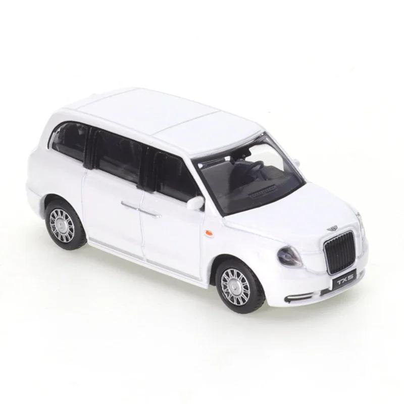 XCARTOYS 1/64 Geely English LEVC TX5 Black White Car Alloy Toys Motor Vehicle Diecast Metal Model Kids Xmas Gift Toys for Boys