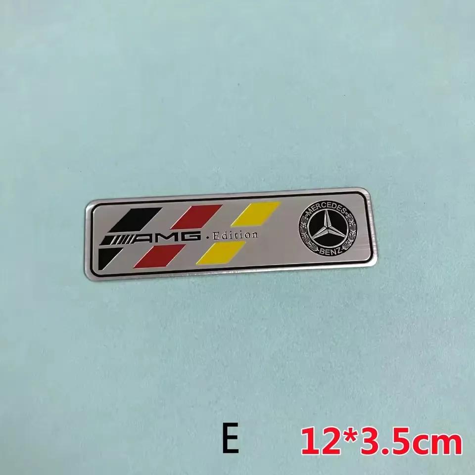 Car Body Tail Trunk Auto Emblem Sticker Accessories AMG For Mercedes Benz Brabus Maybach Smart W204 GLC CLA GLK W205 W203 W206 PP64