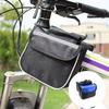 Bicycles Top Tube Bag, Cycling Frame Pouches Waterproof Bicycles Beam Pouches Front Crossbars Bag for Riding Sports