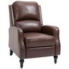 Manual Reclining Relax Armchair 90 Degrees and 150 Degrees In Leather