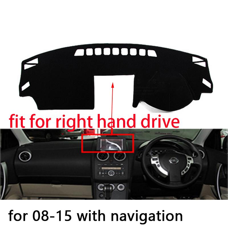 

Для Nissan Qashqai Rogue J10 2006-2013 Автомобильные накладки на приборную панель, коврик, солнцезащитный коврик, подушка, ковры, аксессуары для автомобилей с правым и левым рулем Blue Edge