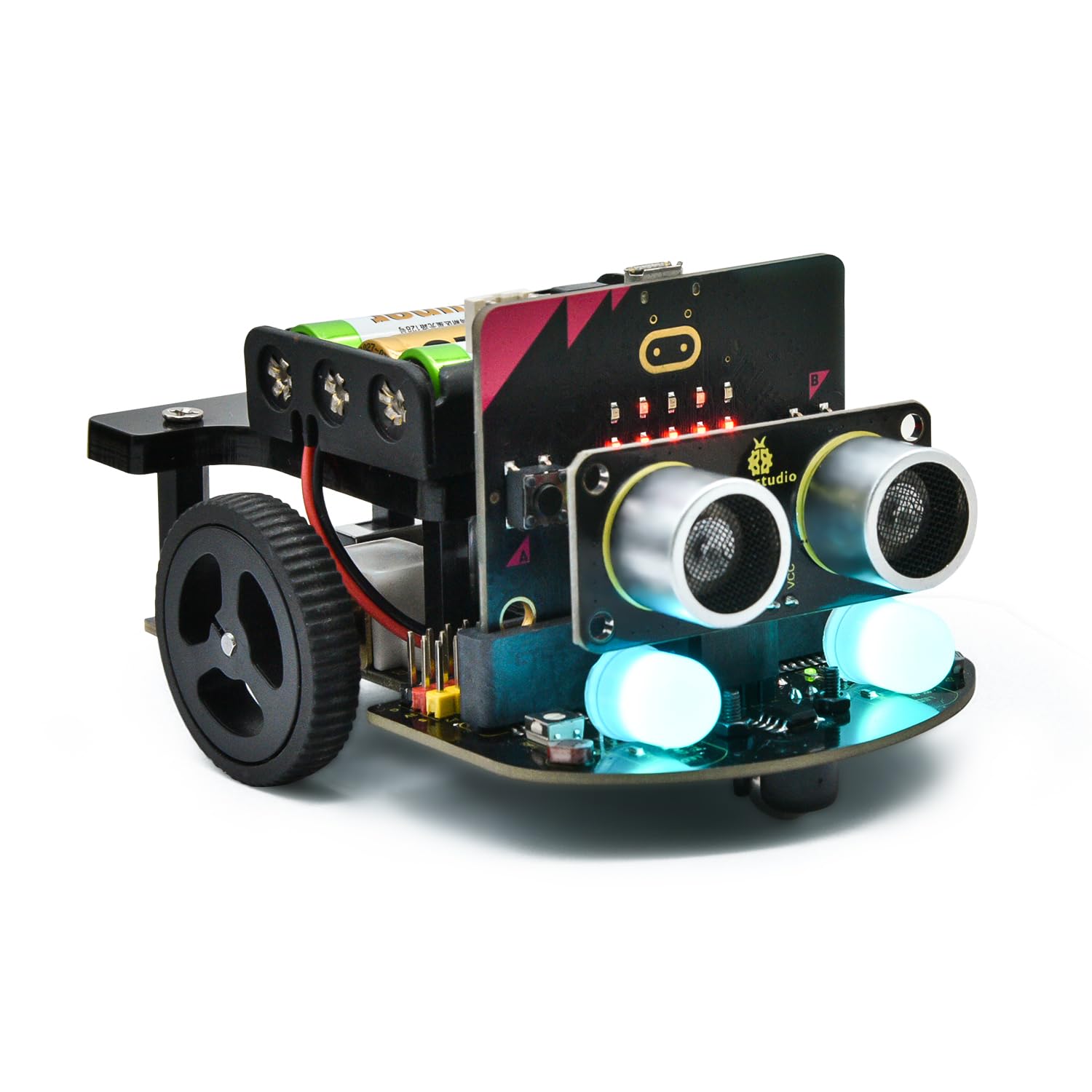 

KEYESTUDIO Micro:bit V2 Robot Starter Kit (without micro:bit) for Makecode and Python