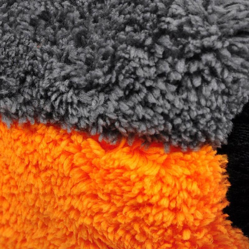 Double-sided Plush Car Wash Gloves Wiping Car Gloves Soft Thickened Auto Cleaning Tools Portable Cleaning Supplies