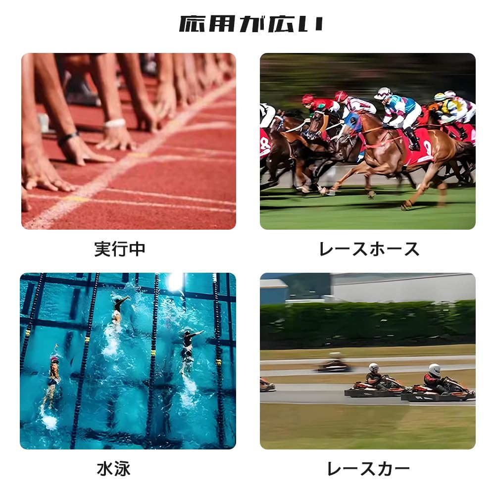 FUGSHIYI Digital Stopwatch for Compact and Ideal for and Sports, 0.01-second Increments, High-precision Timer, Waterproof, Portable, Refereeing,