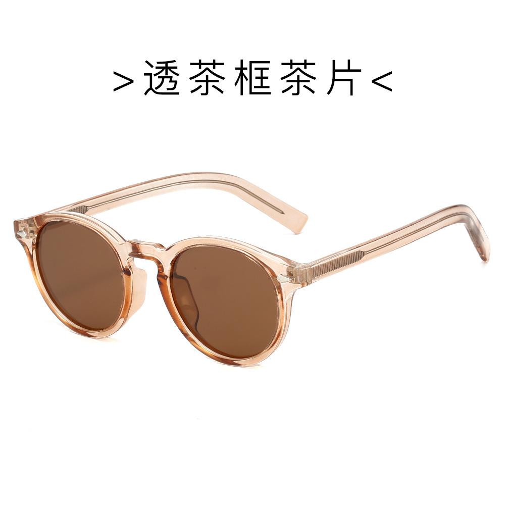 Retro Circular Polarized Sunglasses 2025 Men Women Steampunk Vintage Round Sun Glasses Trend Brand Designer UV400 Goggles Shades