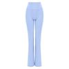 Women's High Waist Yoga Pants - Spring/Summer 2026 Micro Flare Hip-Lifting Sportswear for Outdoor Pilates & Fitness