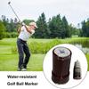 Carimbo de bola de golfe Carimbo de bola de golfe autoentintado Ferramenta de marcação de bola de secagem rápida Personalize suas bolas de golfe Acessório para jogadores de golfe