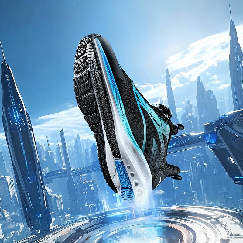 Anta Kids Hailang Fabric Simple Fashion Comfortable Versatile Breathable Lightweight Shock Absorption Low-Top Running Shoes A12515517