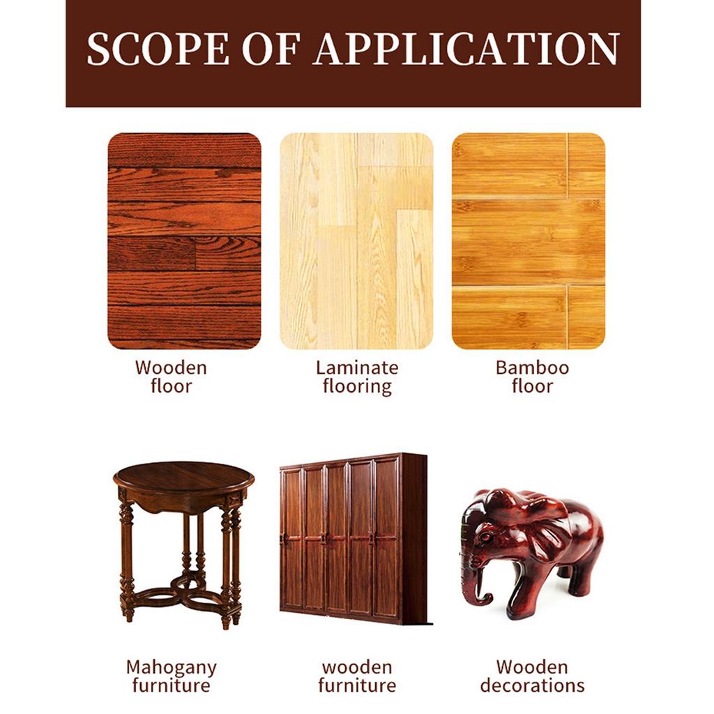 Polish And Conditioner For Wood Furniture Restorer Wax, Multipurpose Wood Furniture Cleaner And Polish For All Types And Colours