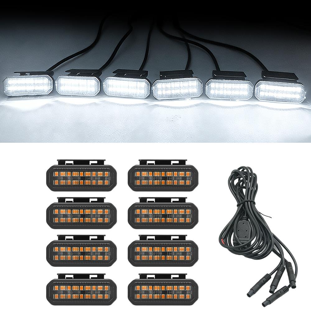 FOR ISUZU D-MAX LED Car Lights Front Grille LED Light Safety Warning Light Harness Car Accessories LED Signal Lamps