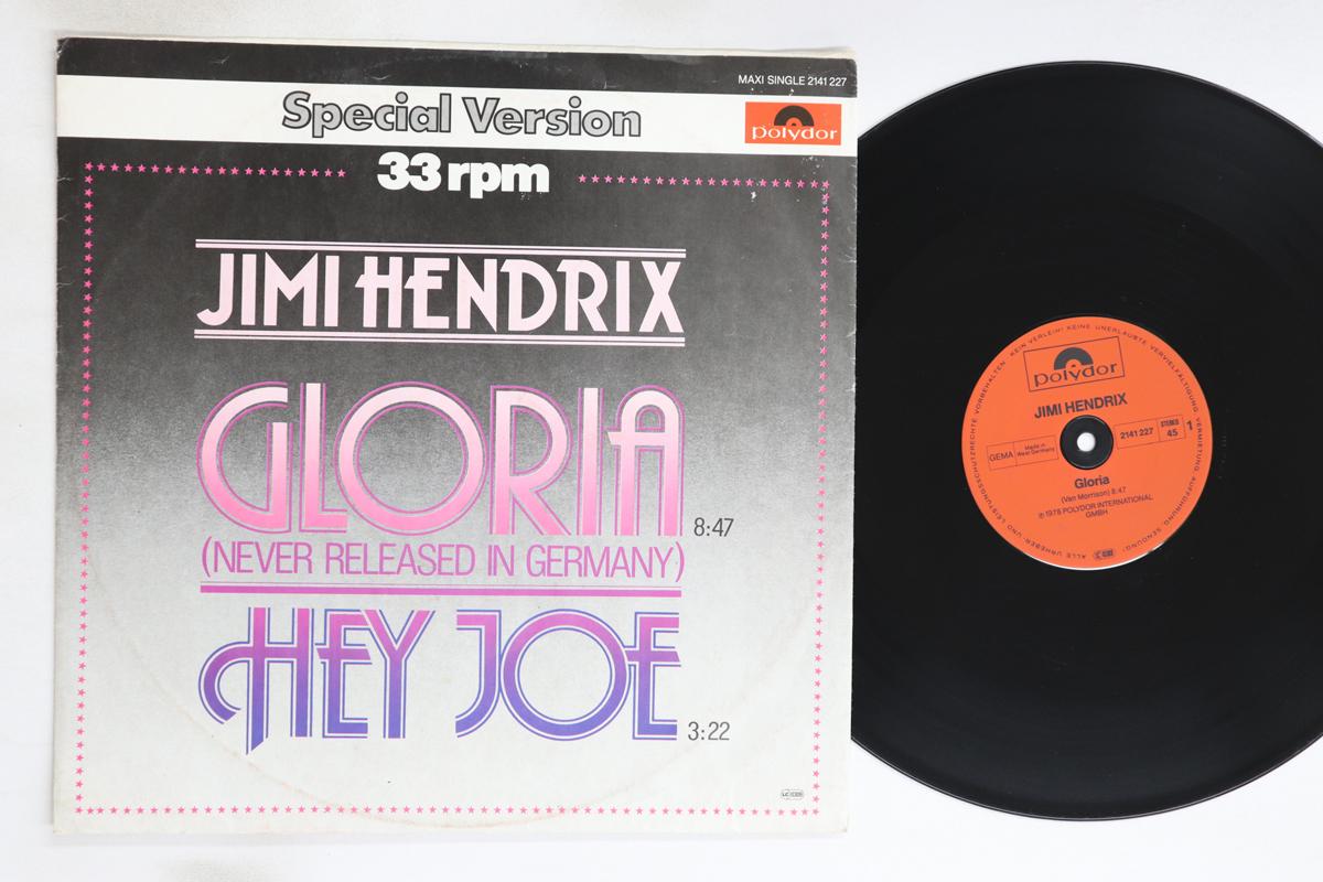 

12inch Record JIMI HENDRIX - Gloria / Hey Joe 2141227 POLYDOR 1980 Germany Rock Used