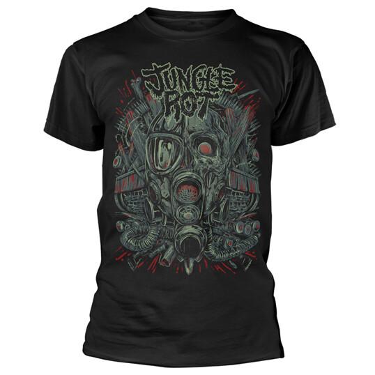 Jungle Rot Nerve Gas Catastrophe Shirt S-4XL T-Shirt Death Metal T-Shirt S