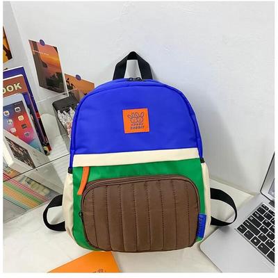 Li Shen Kids Fashion Contrast Backpack