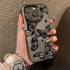 Sketch butterfly metal button for apple 16promax mobile phone case iphone14/12/11xsmax tide x