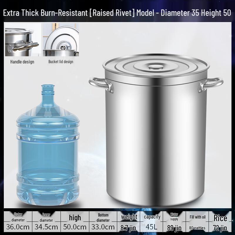 Stainless Steel Commercial Soup Pot