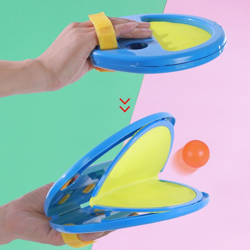 Hand Clip Double Ball Catch: Interactive Fitness Equipment for All Ages