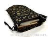 Ancient Goshuincho Bag x 26 Small Item Drawstring Bag for Goshuincho Made in Japan with Gold Brocade and Nishijin Weave from Kyoto (19 cm) - Case,