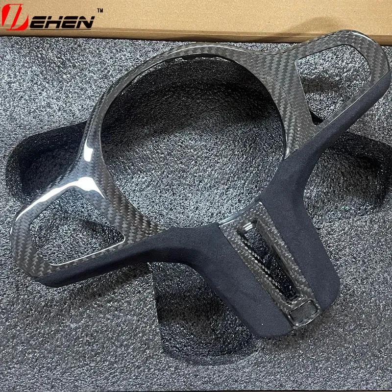 For BMW G20 G30 G80 G82 F92 F90 F97 F98 M3M4M5 G11 G12 G14 G15 G16 Carbon Fiber Steering Wheel Panel Decoration Cover Trim Frame
