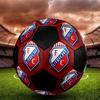 F C Utrecht Indoor Soccer Ball Colorful Machine Stitched PVC Size 5 Team Training Competition Ready Durable High-Bounce Cool Sports Gift