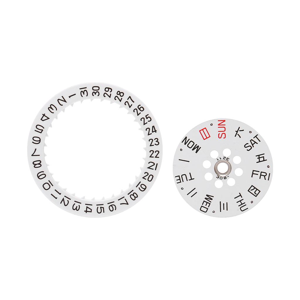 8200 Watch Movement Week Calendar Dial Set Spare Parts Watch Repairing Accessory