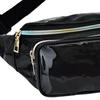 Waist Carry ,with Adjustable Strap, Resistant Shiny Chest Pocket Holographic for Cycling Women