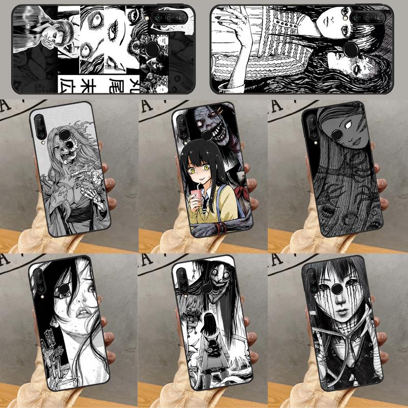 Horror Manga Style For Huawei P30 P40 Lite P60 Pro Nova 7i 8i 11i 12i 12s 10 9 SE Y90 Y60 Y70 Y72 Y61 Y91 Case