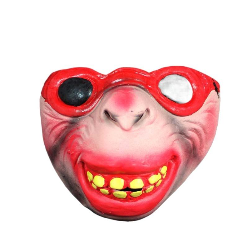 

Funny Dog Mask with Big Laughing Lips,Comical Pet Costume for TikTok Videos,Adjustable Soft Latex Gag Mask for Small Medium Dogs