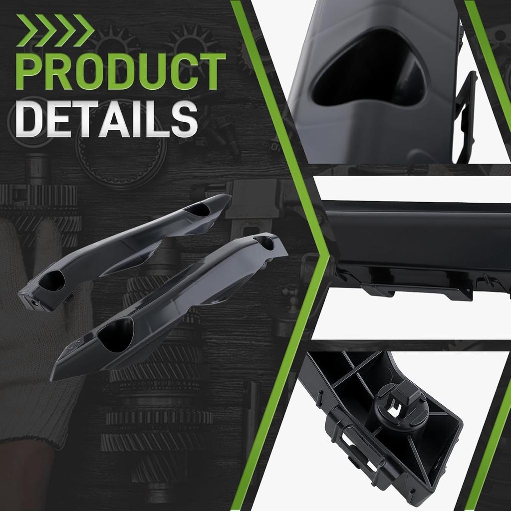 Front Bumper Bracket Driver & Passenger Side Bumper Fender Bracket Retainer Comp