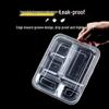 Tongyuan Disposable 5-Compartment Plastic Food Containers